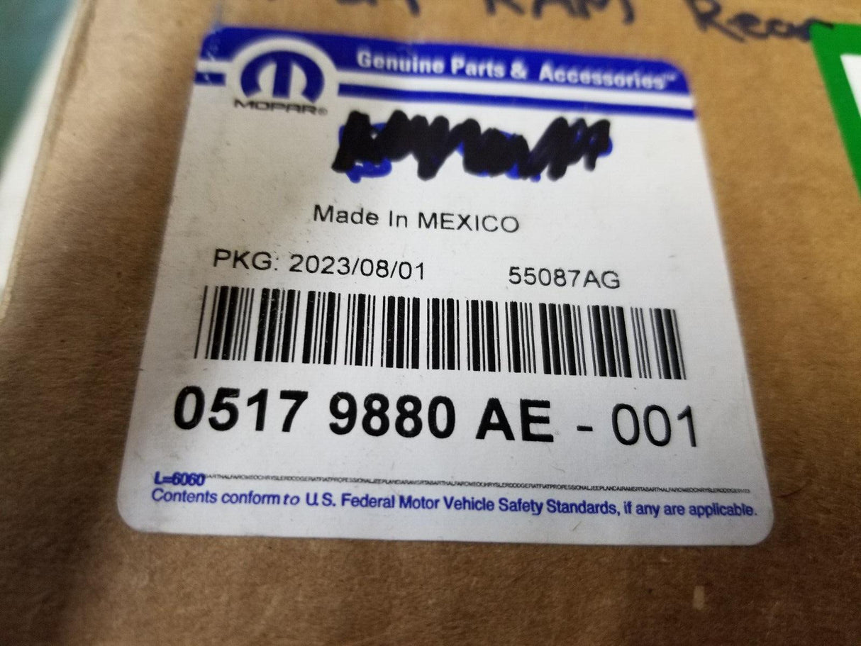 05179880AE OEM MOPAR RH FRONT PASSENGER BRAKE CALIPER 2002-2024 RAM 1500 CLASSIC
