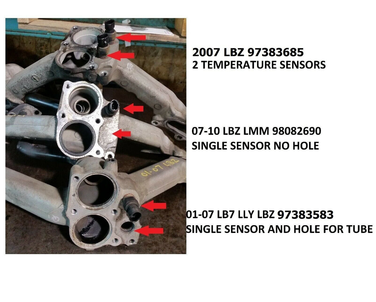 97383583 2001-2007 6.6 DURAMAX TURBO LB7 LLY LBZ Thermostat Housing