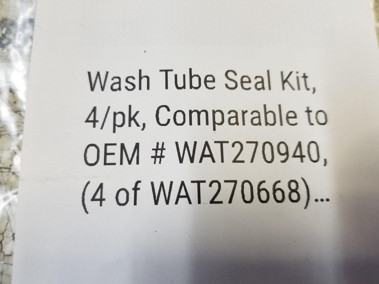 CTS-10597 WAT270940 WASH TUBE RING SEAL SET