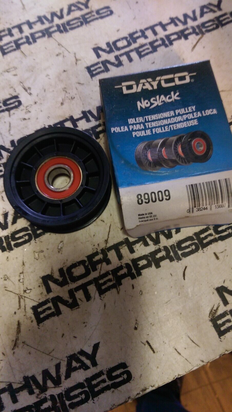 Dayco 89009 TENSIONER PULLEY