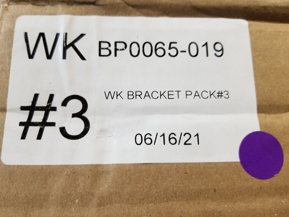 BP0065-019 RUNNING BOARD BRACKET PACK 2 BRACKETS AS SHOWN