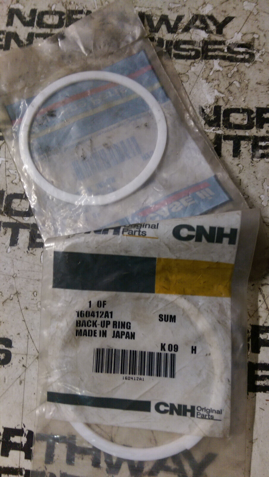 LOT OF 3PC - BACK-UP RING,75mm ID x 85mm OD x 1.9mm Thk 160412A1 - Case