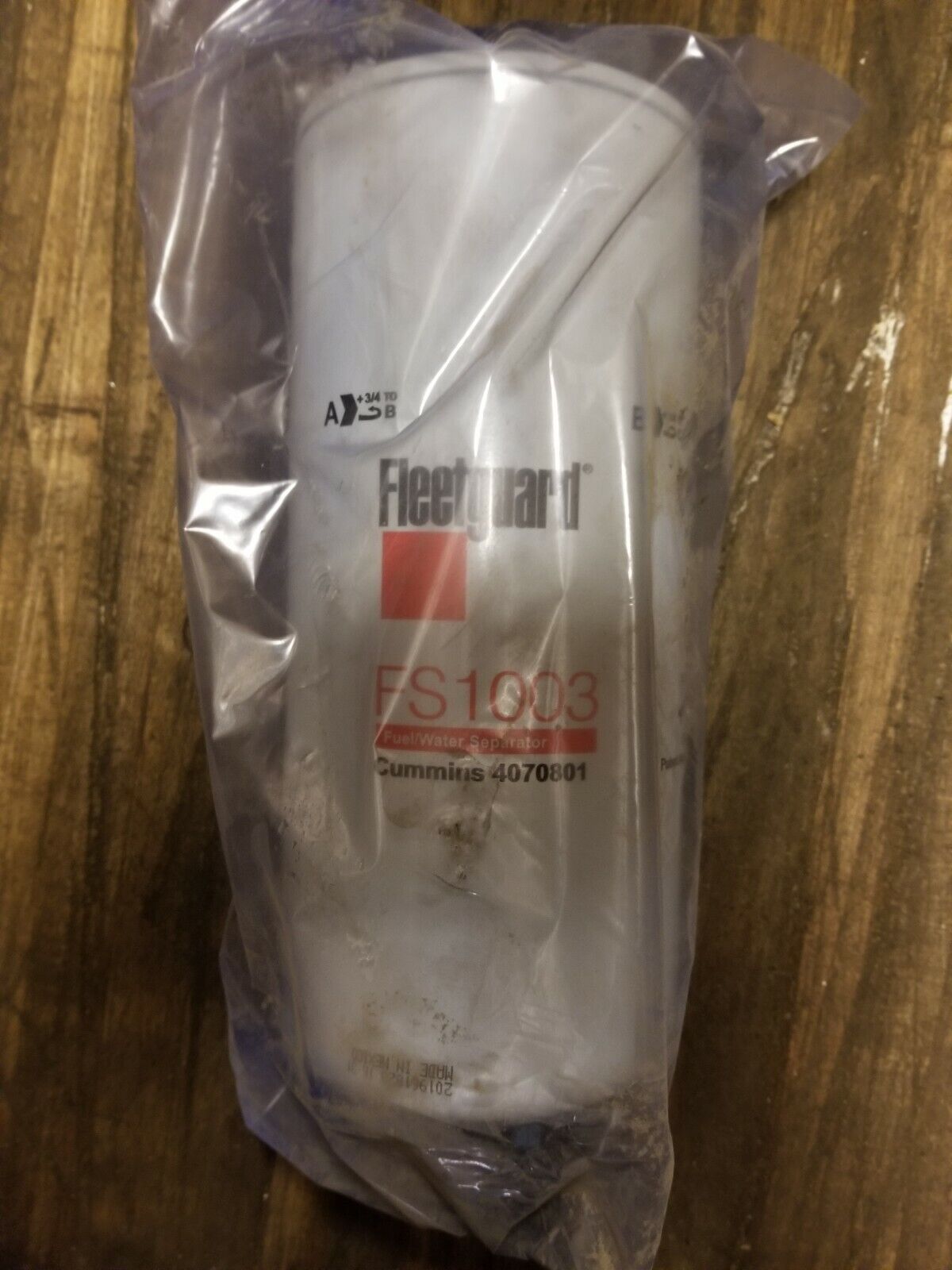FLEETGUARD FS1003 FUEL FILTER
