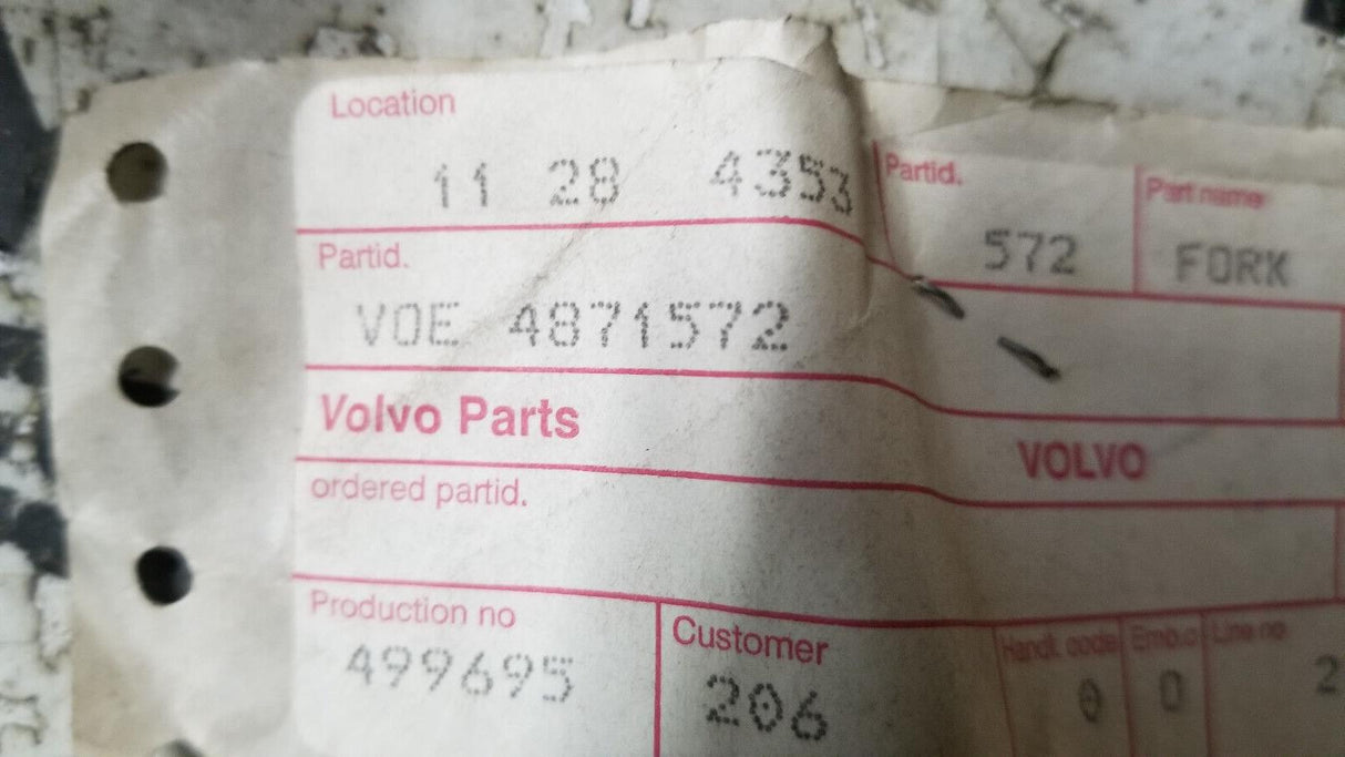 VOLVO 4871572 VOE4871572 A25B FORK