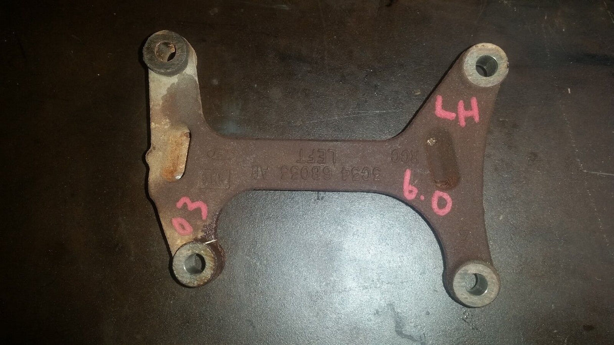 03 04 05 06 07 F250 F350 6.0L Left Drivers Side Engine Motor Mount 3c346b033ab