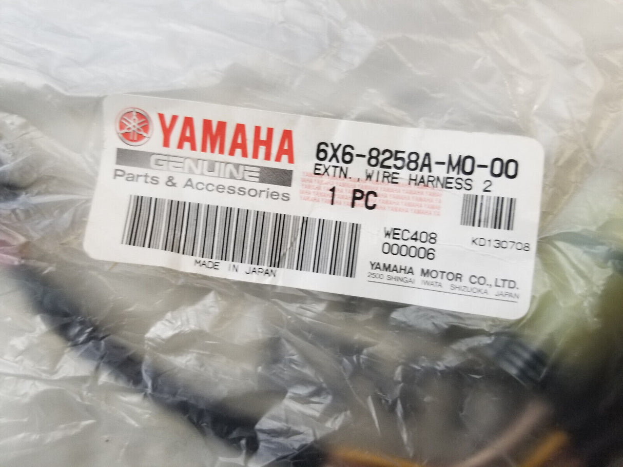 Yamaha Harness 6X6-8258A-M0-00 Wiring Harness DEC Models