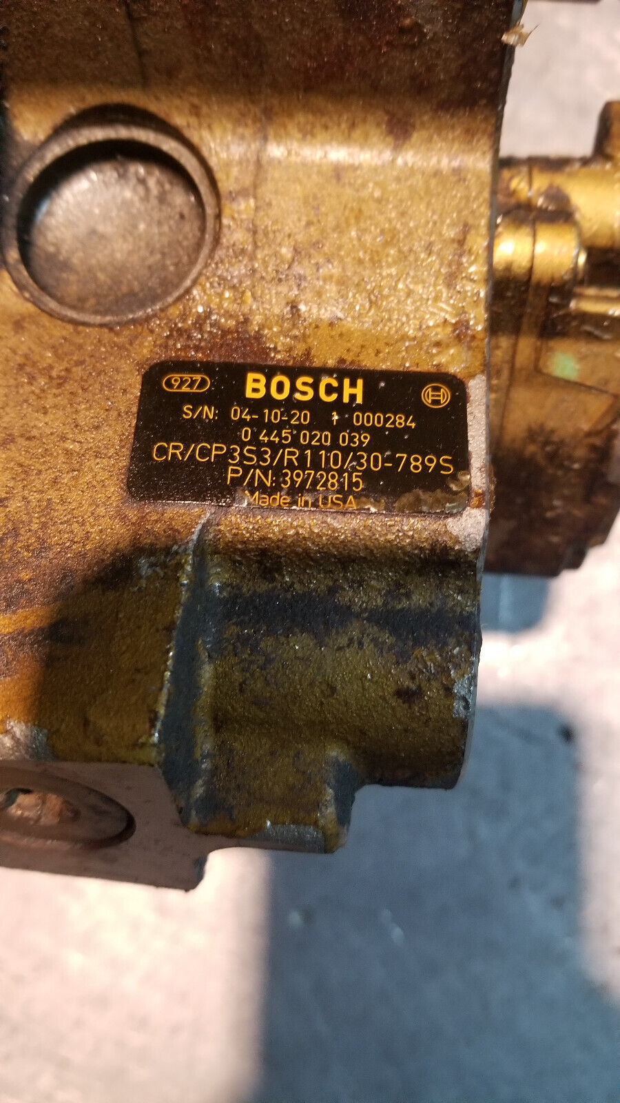 0445020039 2003-2007 Dodge 5.9L Injection Pump FLOW BENCH TESTED