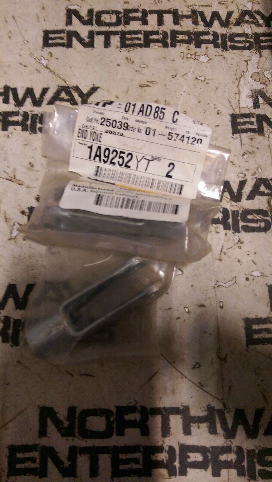 CATERPILLAR 1A9252YT 1A9252 ROD END LOT OF 2PC