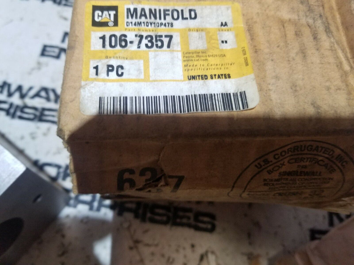 CATERPILLAR 106-7357 MANIFOLD 1067357