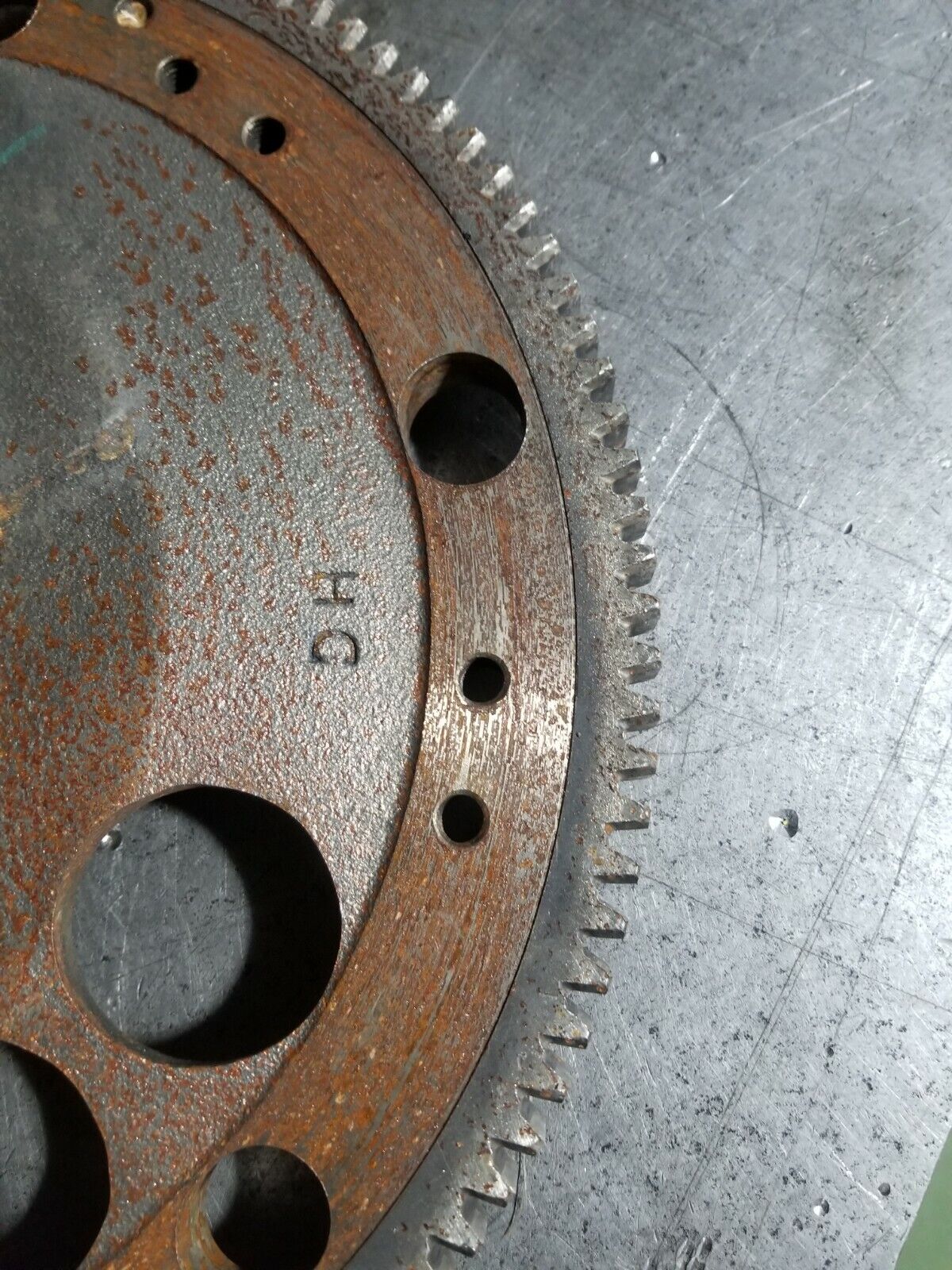 06-10 Duramax LBZ LMM FLYWHEEL Allison Flexplate Flywheel Ring Gear 97372295 45