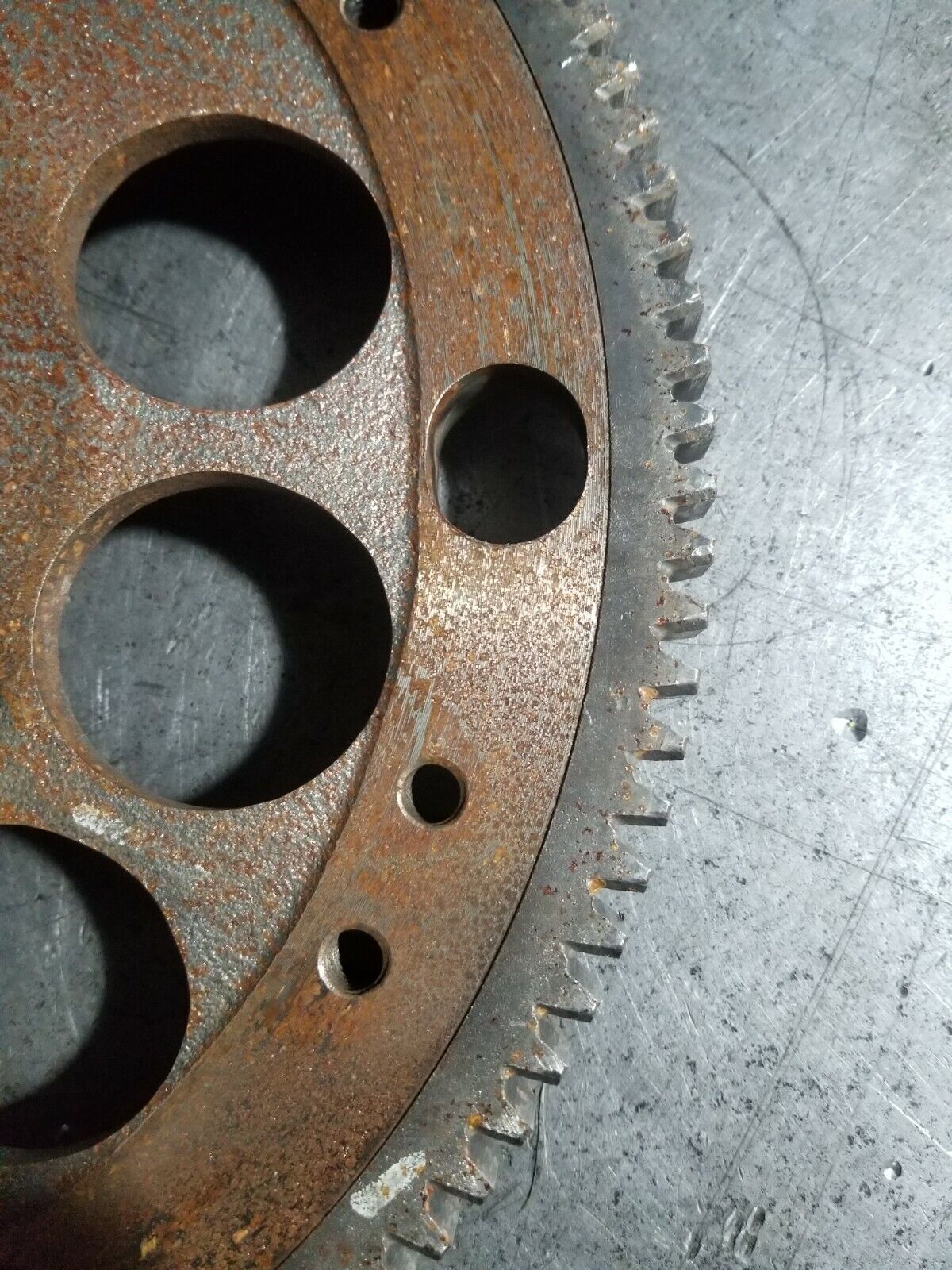 06-10 Duramax LBZ LMM FLYWHEEL Allison Flexplate Flywheel Ring Gear 97372295 45