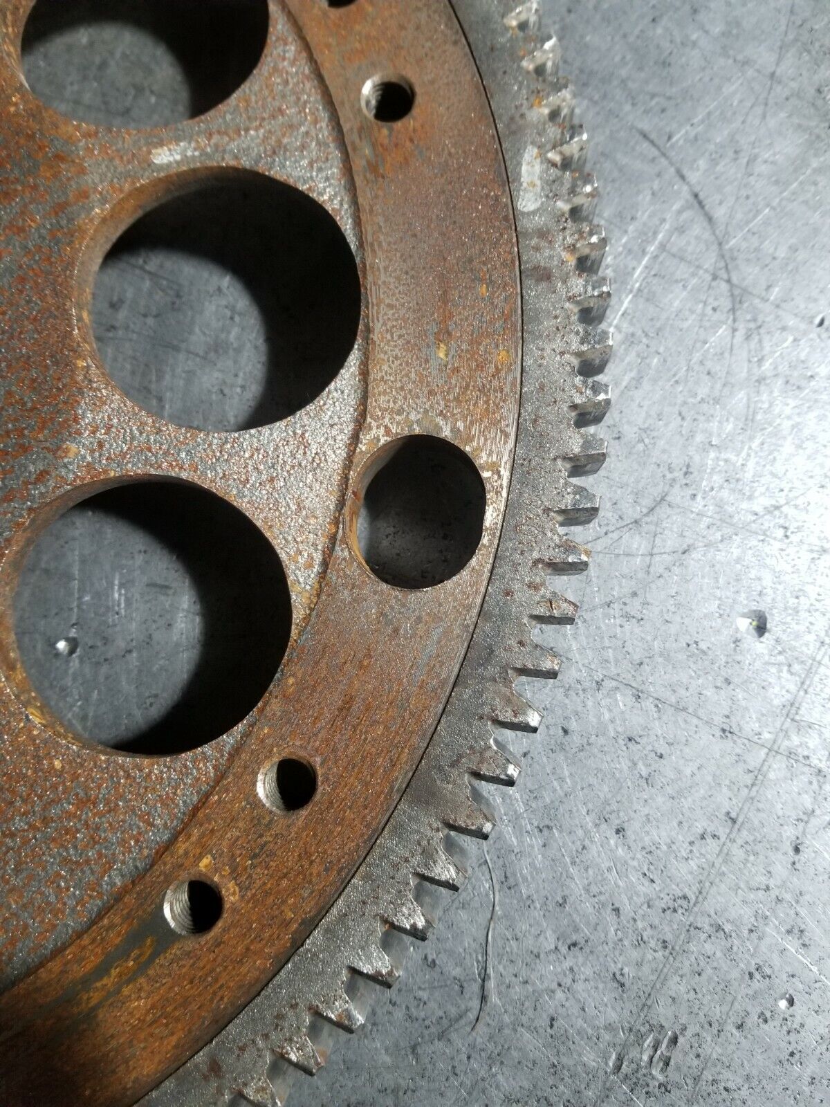 06-10 Duramax LBZ LMM FLYWHEEL Allison Flexplate Flywheel Ring Gear 97372295 45