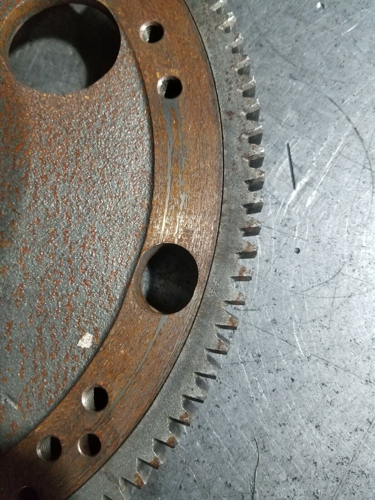 06-10 Duramax LBZ LMM FLYWHEEL Allison Flexplate Flywheel Ring Gear 97372295 45