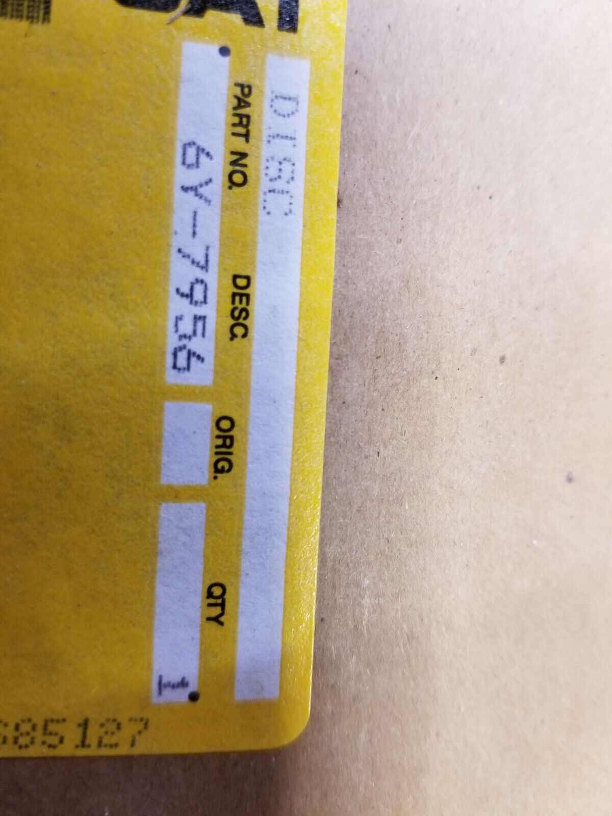 GENUINE CAT 6Y-7956 Disc-Friction 6Y7956 FITS 229 219 225 245 219D 229D 215B 245