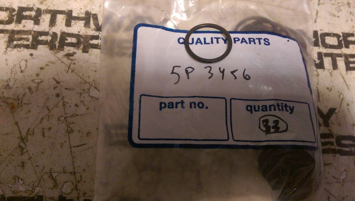 5P3456 CATERPILLAR ORING LOT OF 33 PIECES 5P-3456