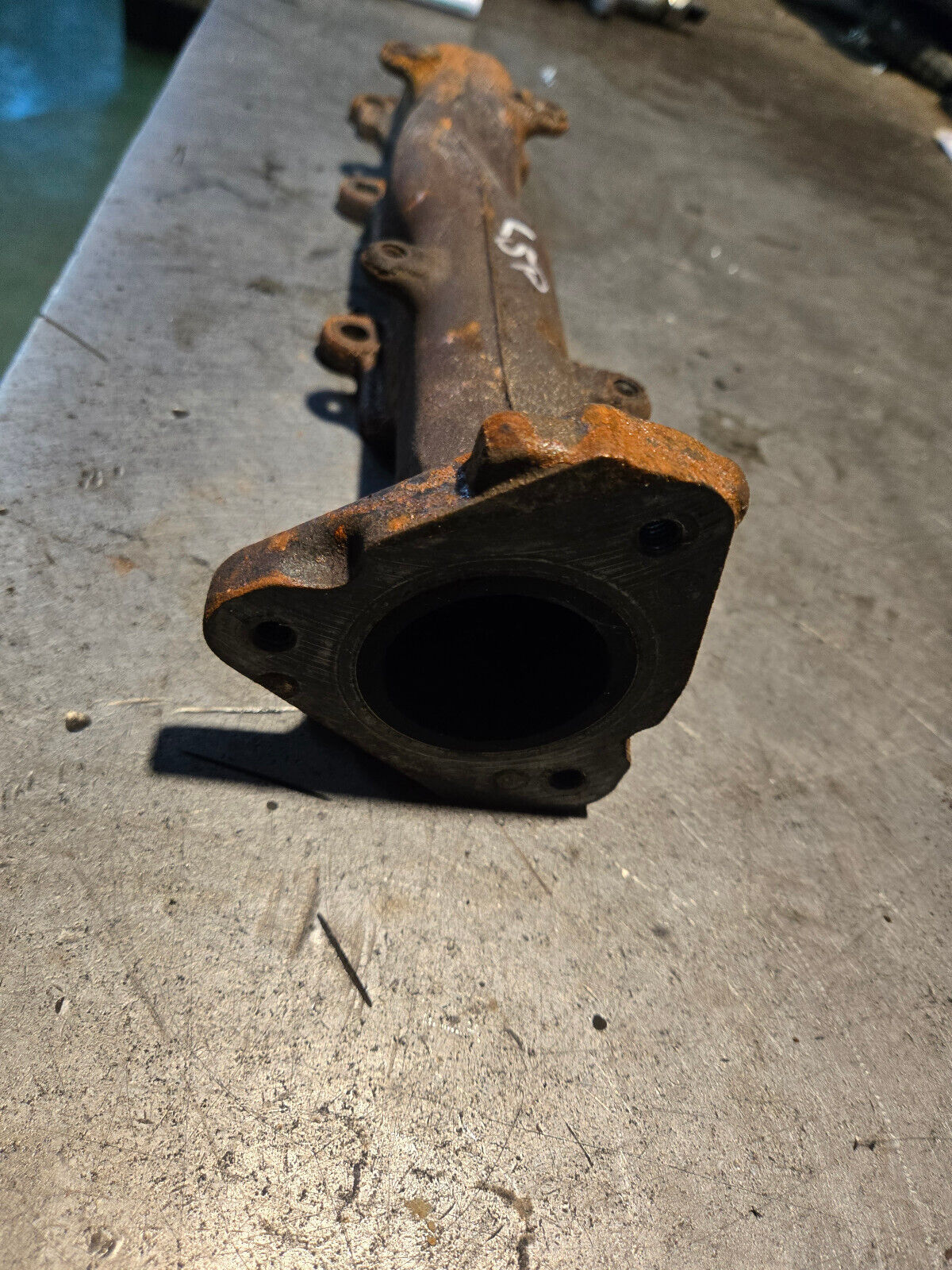 Left Exhaust Manifold 17-20 Chevrolet Silverado 3500 HD 6.6 12679988 Diesel L5P