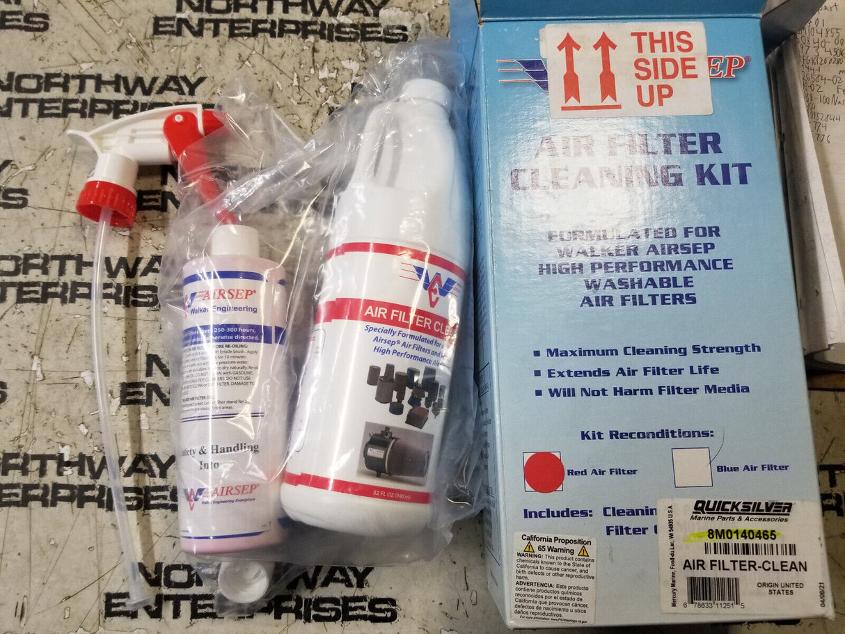 8M0140465 MERCURY AIR FILTER CLEANING KIT