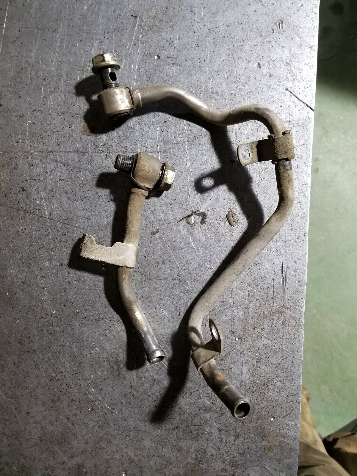 2011-2015 LML DURAMAX TURBO COOLANT FEED PIPES 12642657 12644237