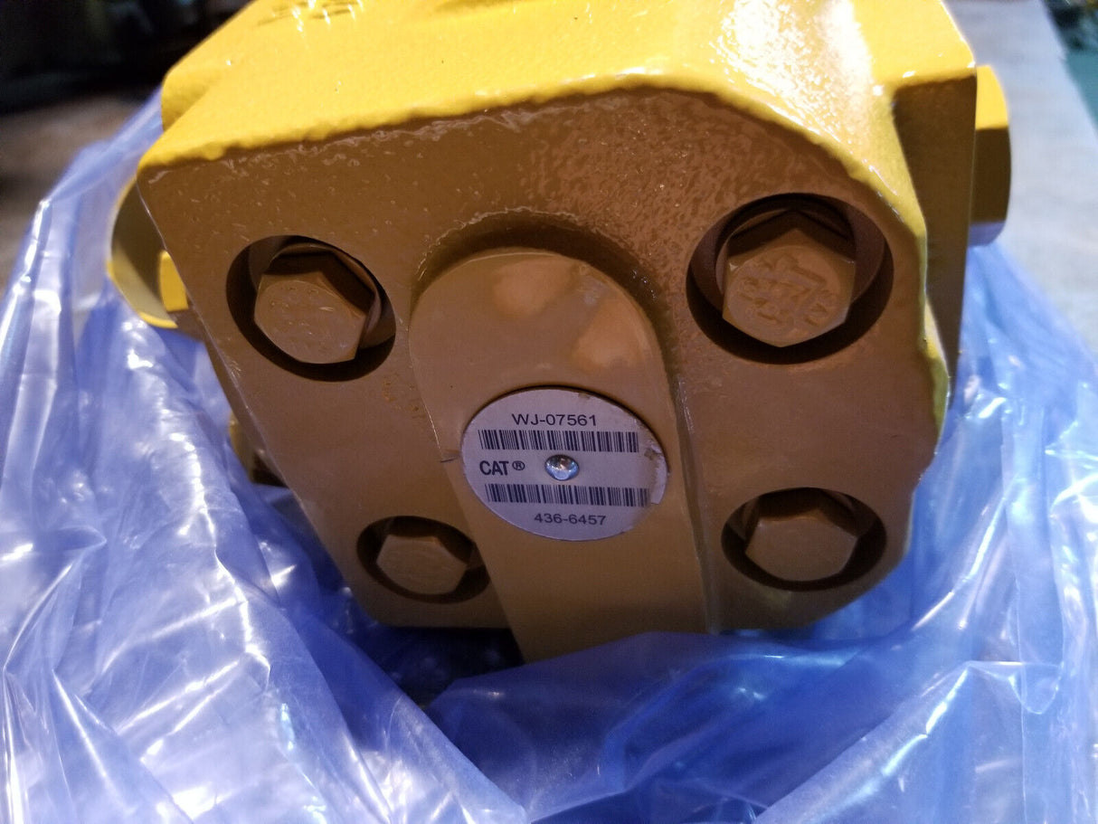 436-6457 CATERPILLAR 1 Section Hydraulic Fluid Gear Pump 4366457 735C 740 GC