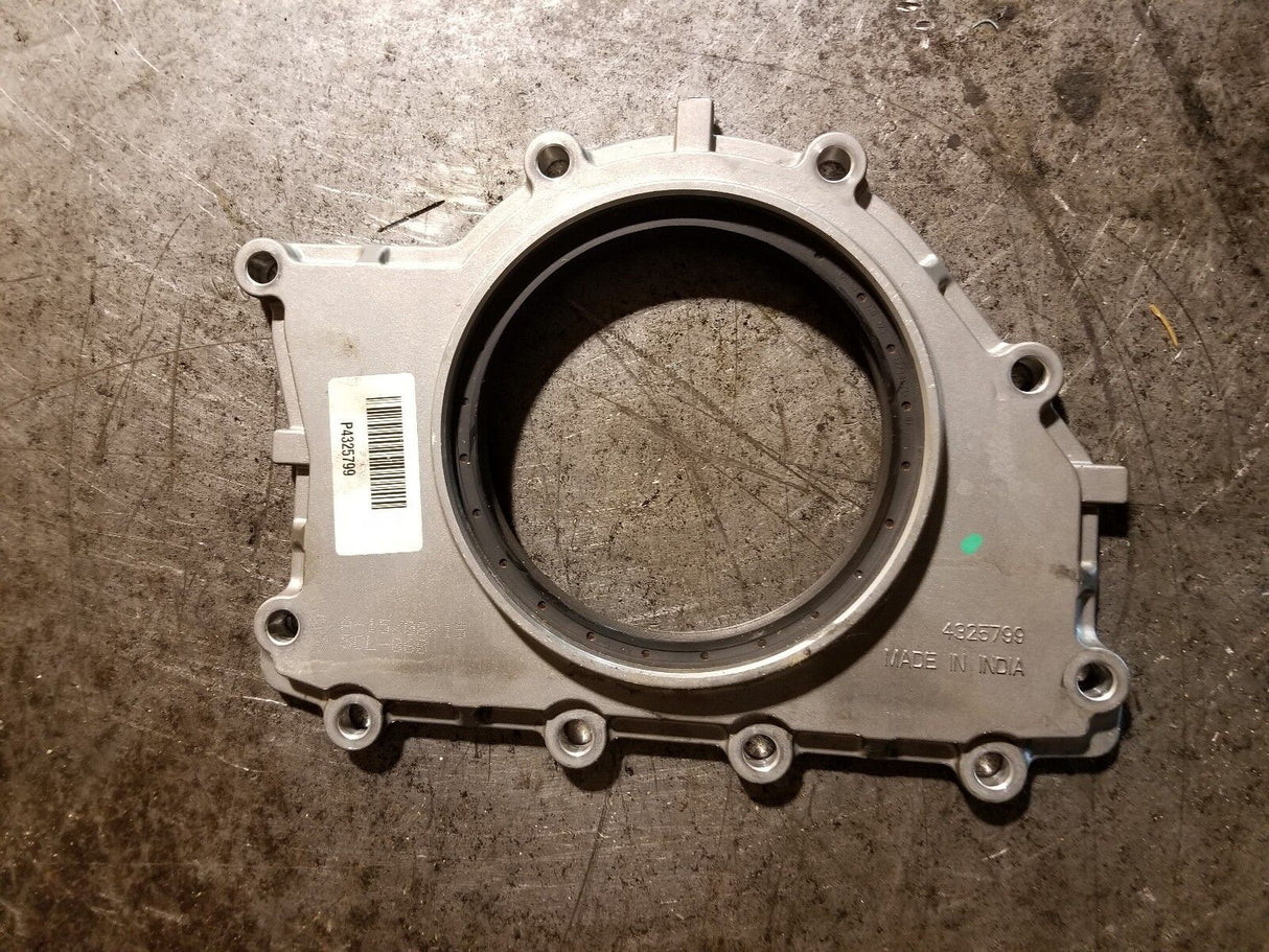 4325799 5.0L CUMMINS TITAN XD REAR MAIN SEAL RETAINER 12297-1CA0A P4325799