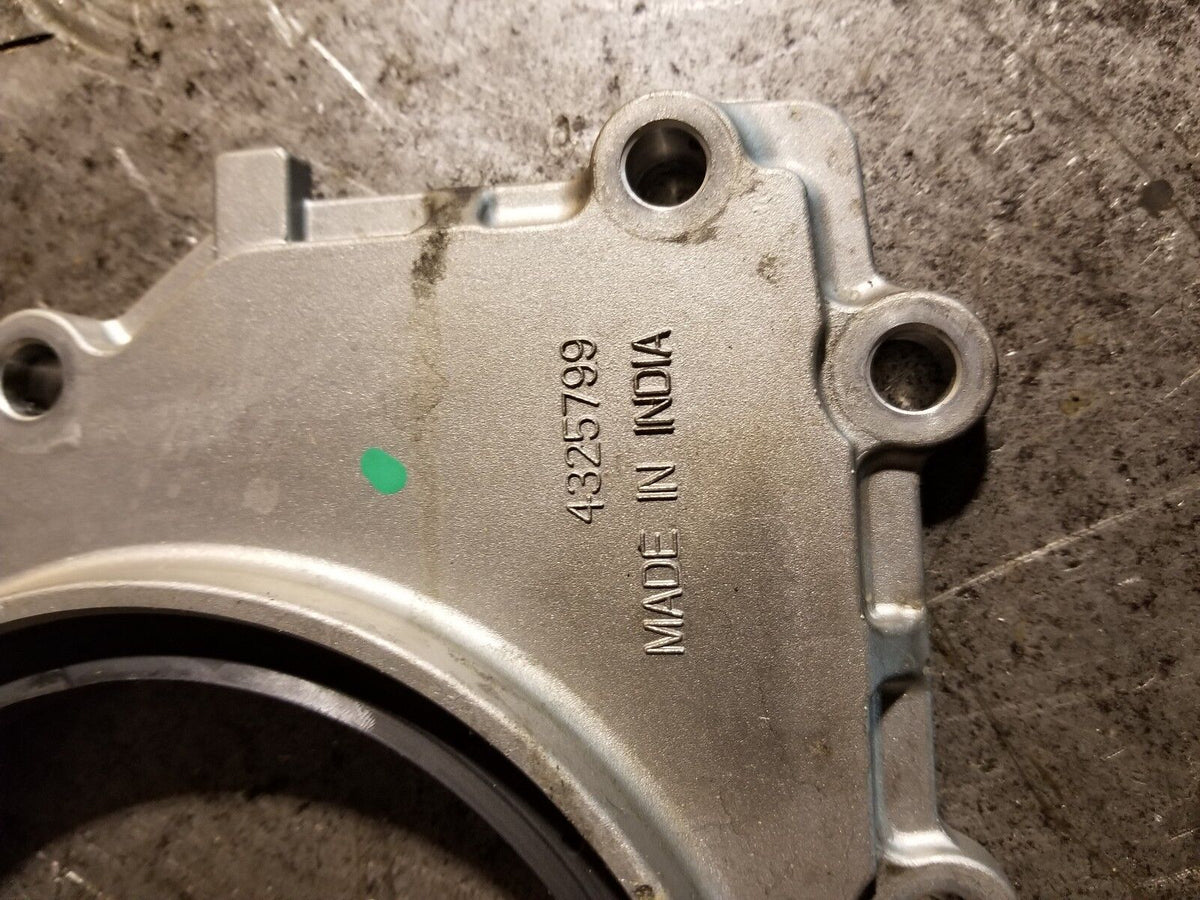 4325799 5.0L CUMMINS TITAN XD REAR MAIN SEAL RETAINER 12297-1CA0A P4325799