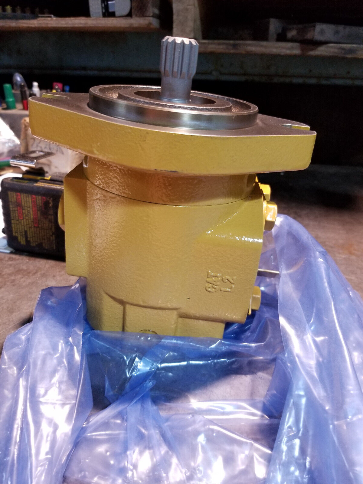 436-6457 CATERPILLAR 1 Section Hydraulic Fluid Gear Pump 4366457 735C 740 GC