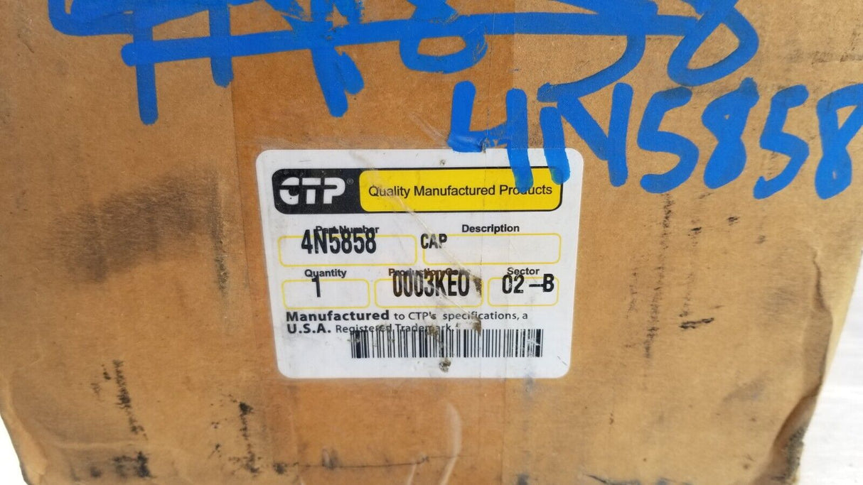 CATERPILLAR CTP 4N5858 4N-5858 BEARING CAP