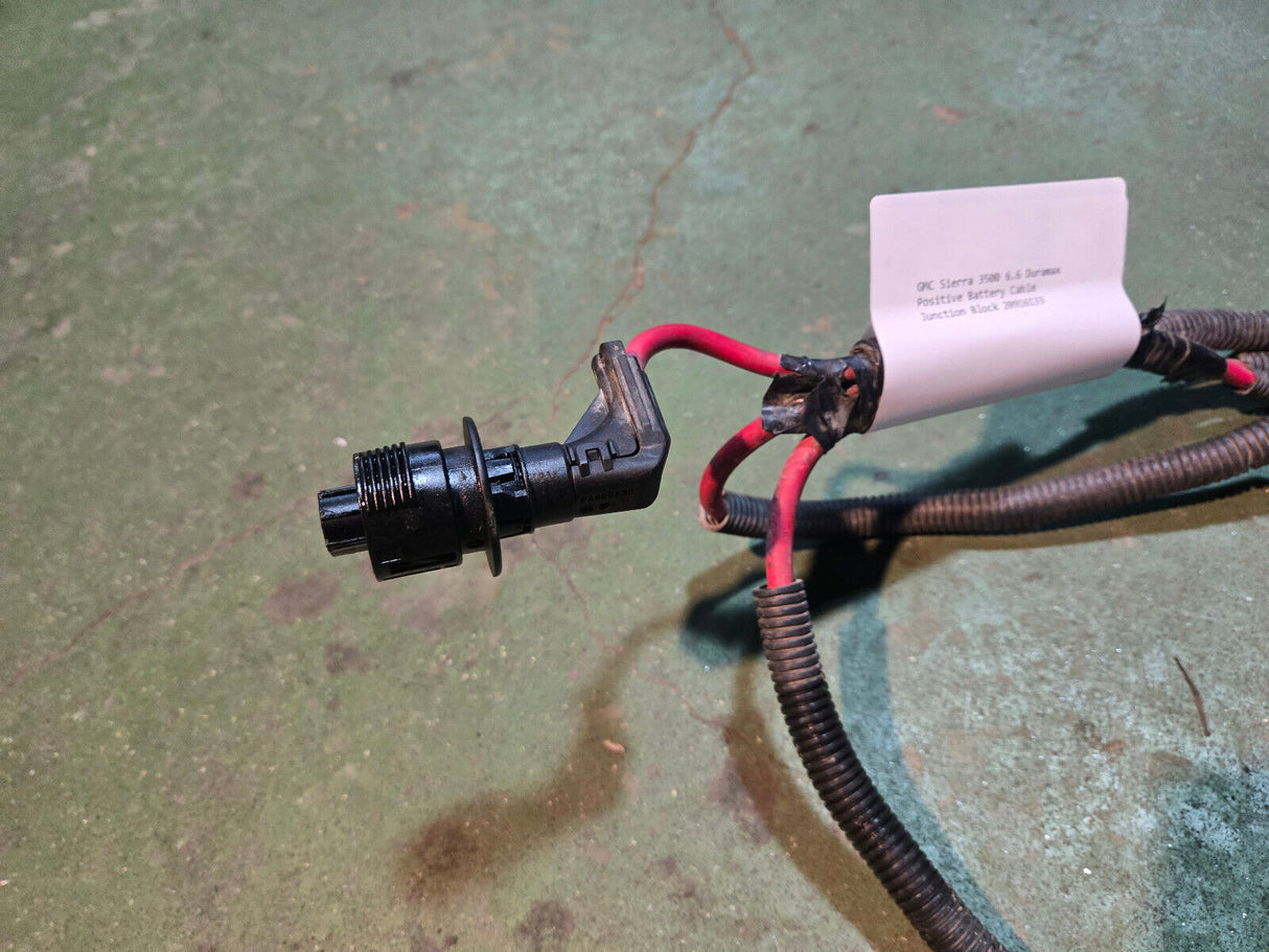 GMC SIERRA 6.6 DURAMAX TURBO LML 20916133 HARNESS