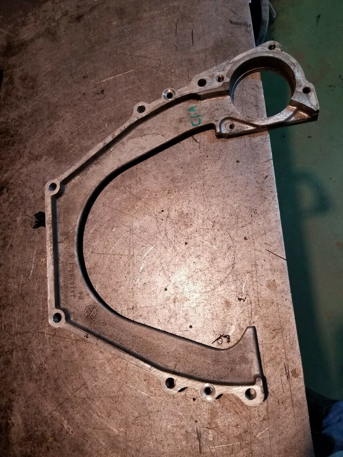 1818265c1-A F250 F350 1999-2002 7.3 IDI Engine to Transmission adapter spacer