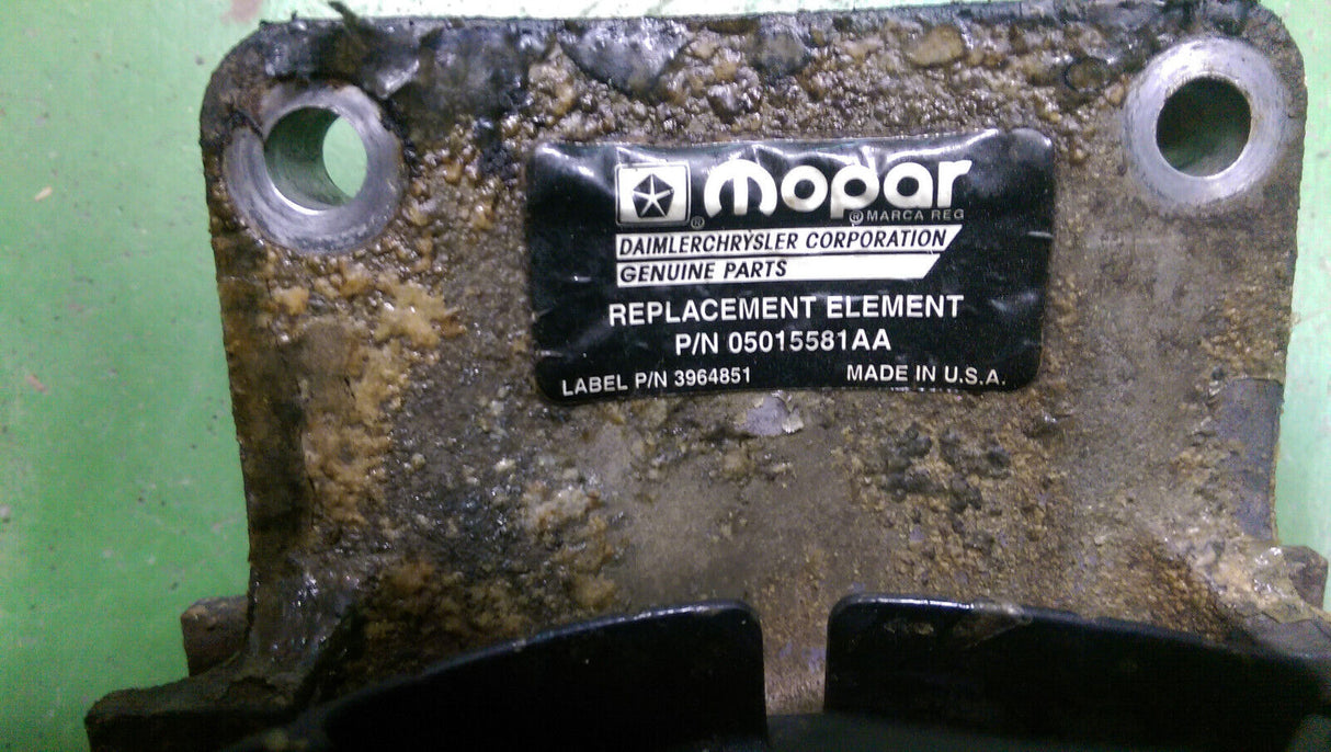 2005-2007 CUMMINS DODGE 5.9 5.9L FUEL FILTER HOUSING 05015581AA 3964851 r5904