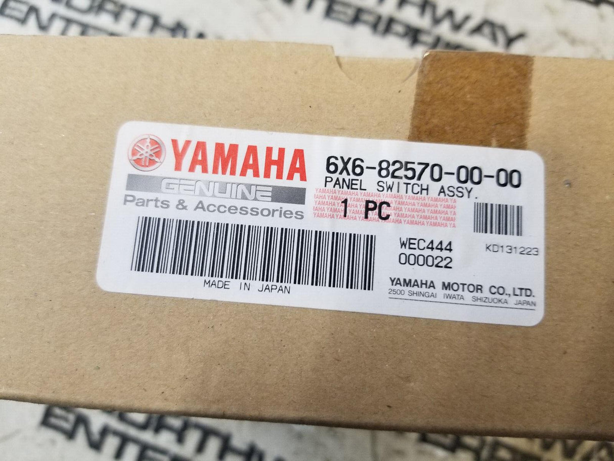 Yamaha Boat Switch Panel Assembly 6X6-82570-00-00