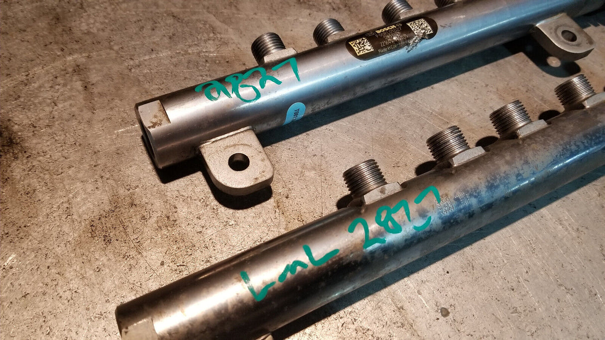 2011-2015 Duramax LML High Pressure Fuel Rails 12651989 12620532