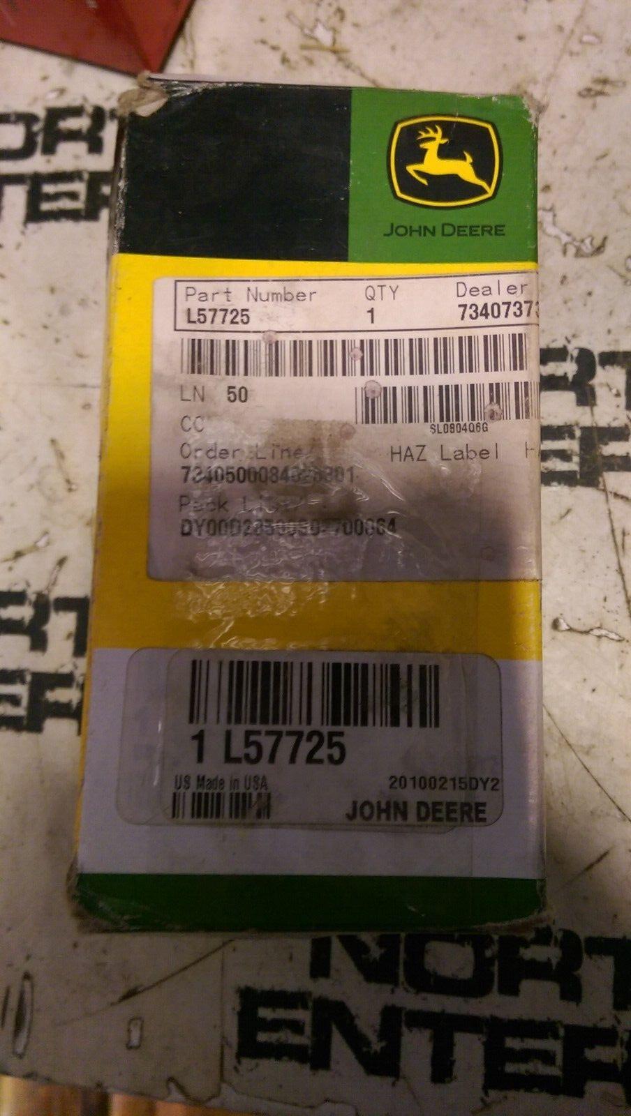 JOHN DEERE L57725 New Pivot Pin
