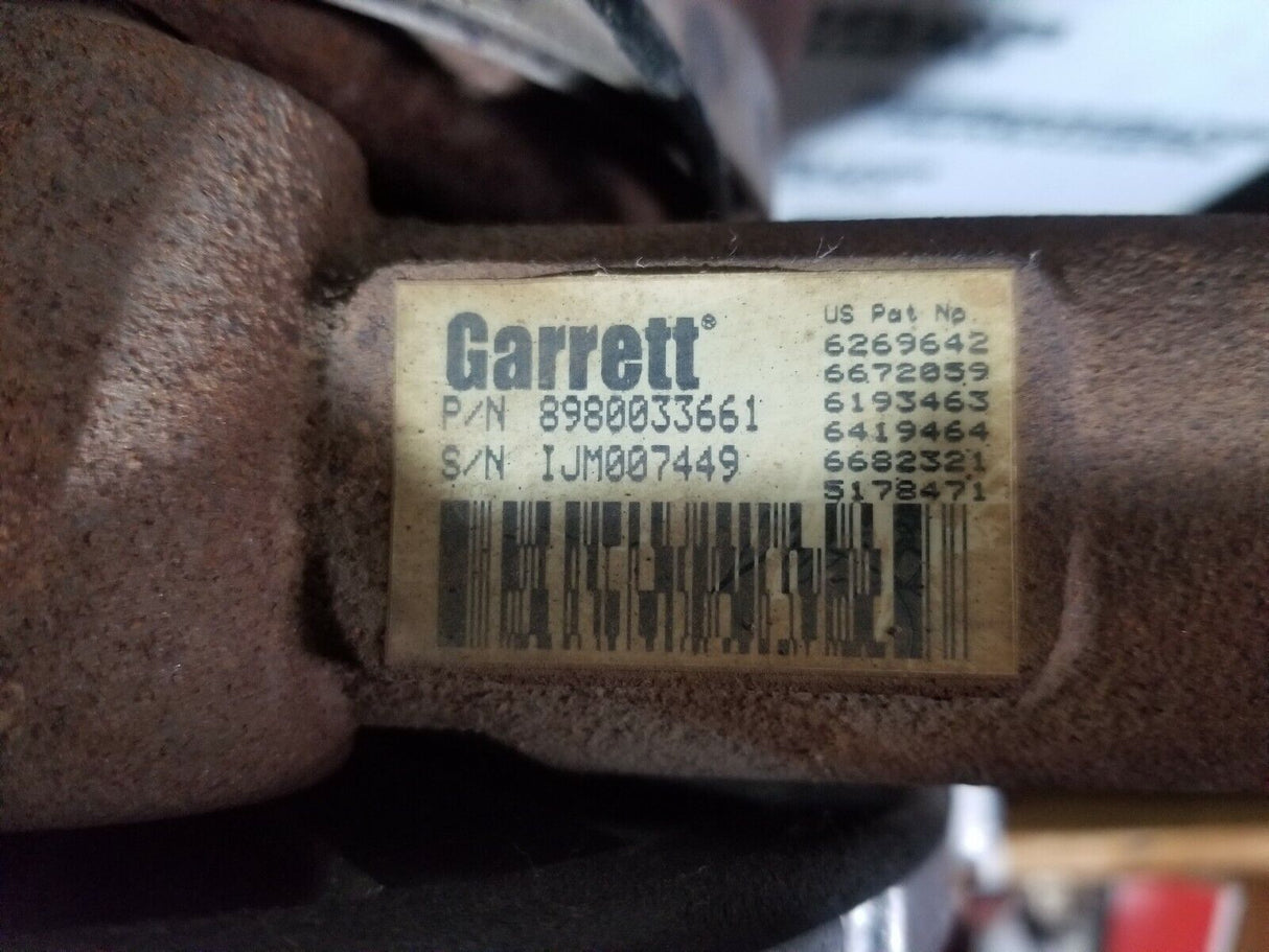 CHEVY GMC 6.6L DURAMAX DIESEL USED TURBO TURBOCHARGER OEM LBZ LMM 8980033661