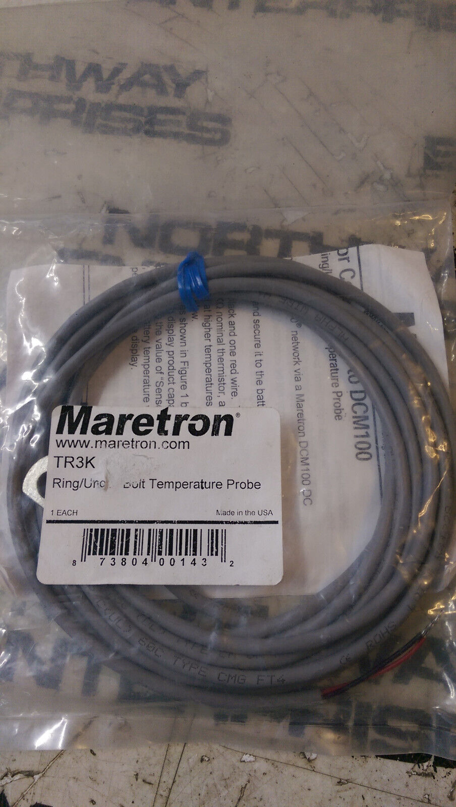 Maretron Temperature Sensor For DCM100 TR3K