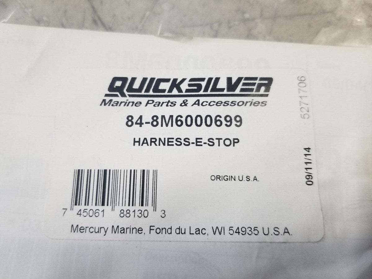 Mercury-Mercruiser 84-8M6000699 HARNESS E-Stop