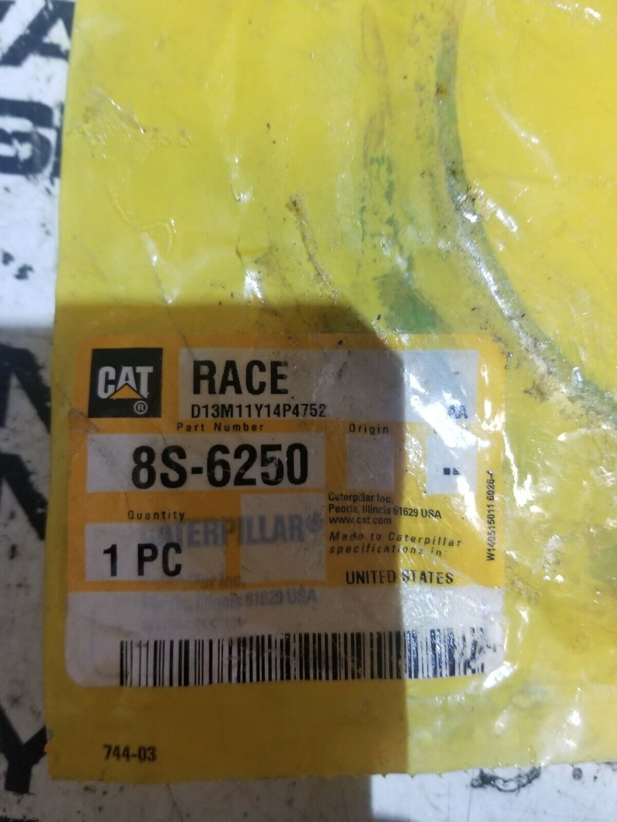 CATERPILLAR 8S-6250 8S6250 RACE