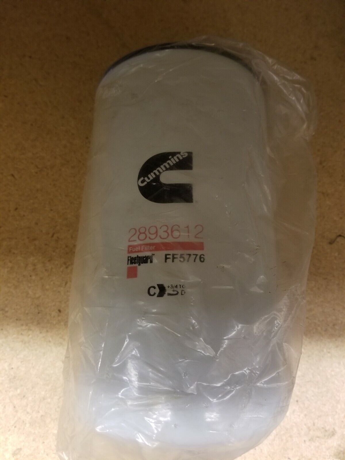 Fleetguard FF5776 Fuel Filter Cummins ISX 2893612