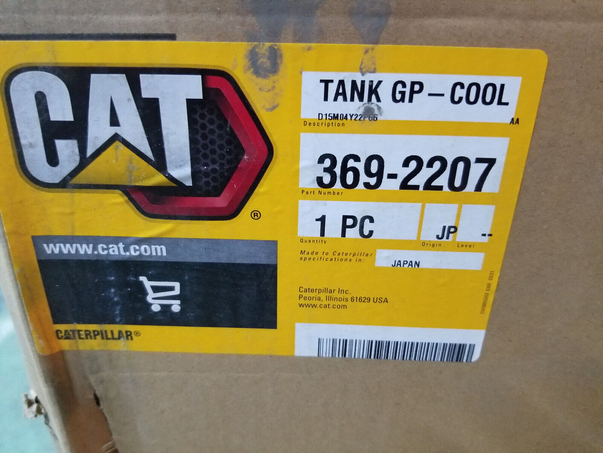 369-2207 8.96 Liter Coolant Tank 3692207