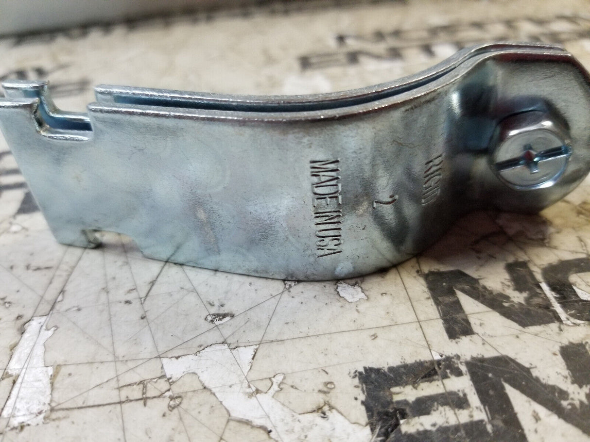 BOX OF 25PC FNW7873Z0200 7873 2 in. Electroplated Zinc Steel Strut Pipe Clamp