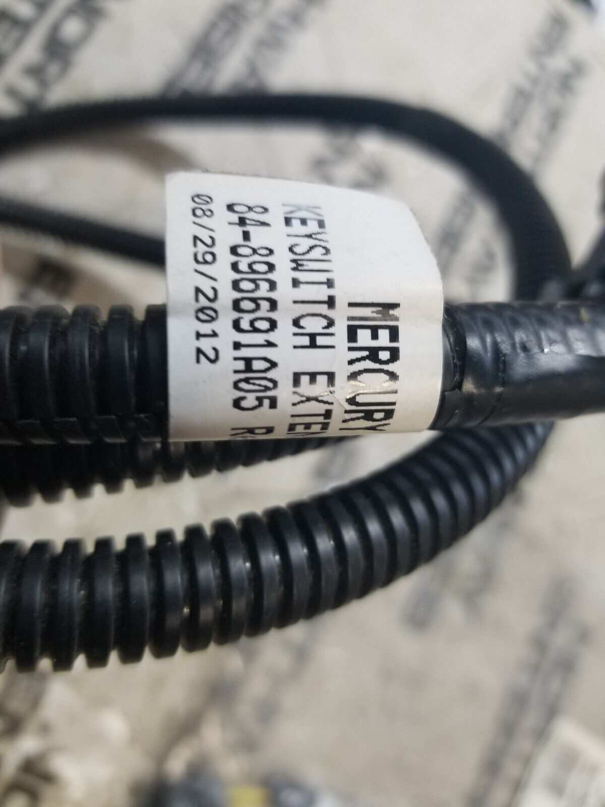 Mercury Quicksilver Sea Ray 84-896691A05 5' Key Switch Extension Wire Harness