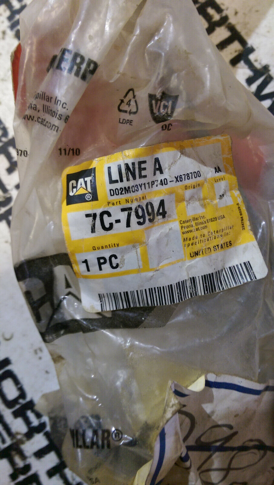 CAT 7C-7994: Line A