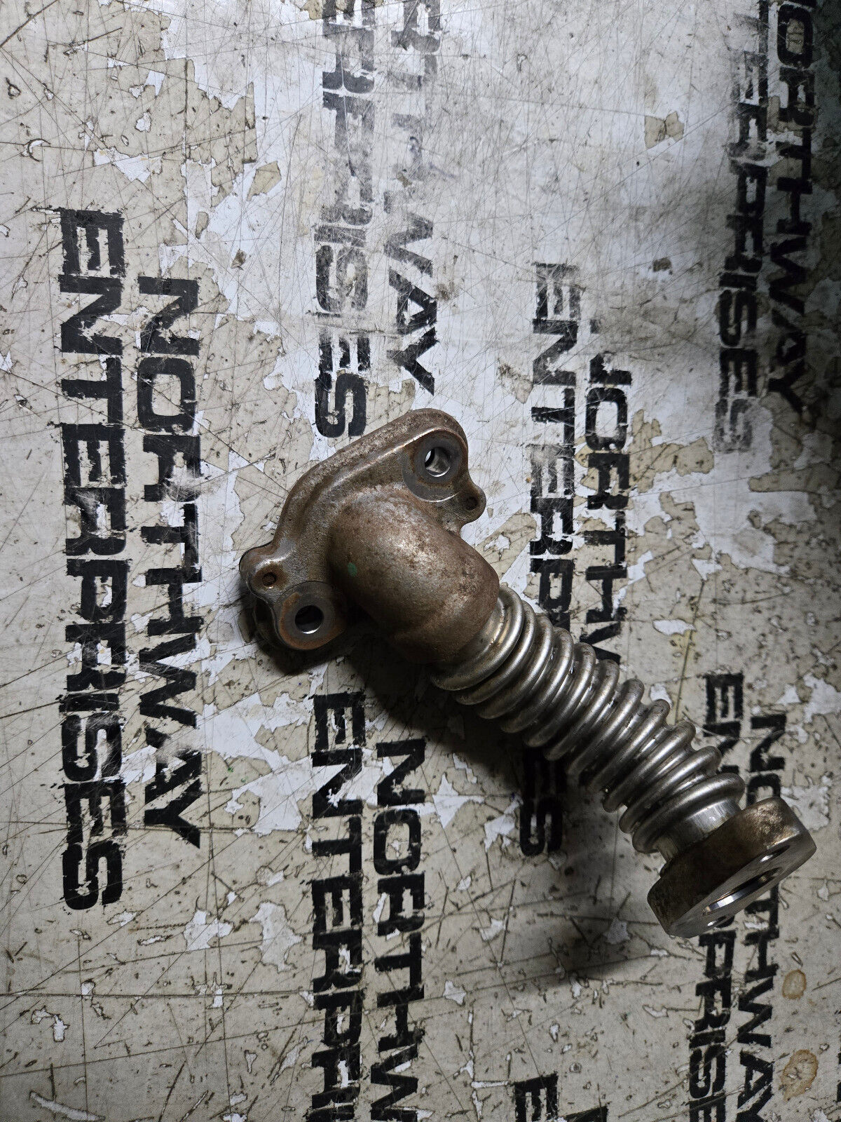 L5P 6.6L DURAMAX GM 2017+ 12720306 OIL DRAIN LINE