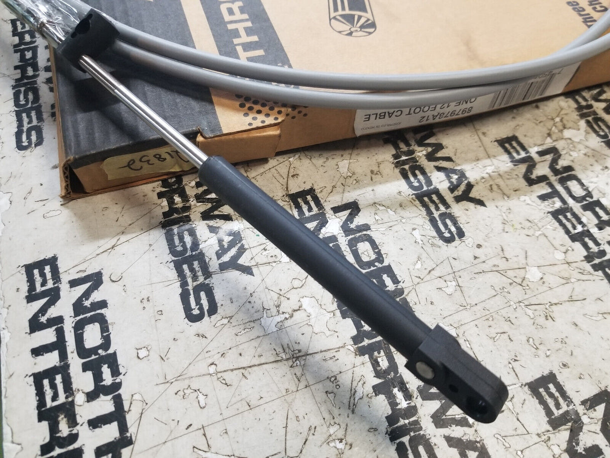 MERCURY QUICKSILVER 897978A12 GEN II 12 FT THROTTLE AND SHIFT CABLE MARINE BOAT