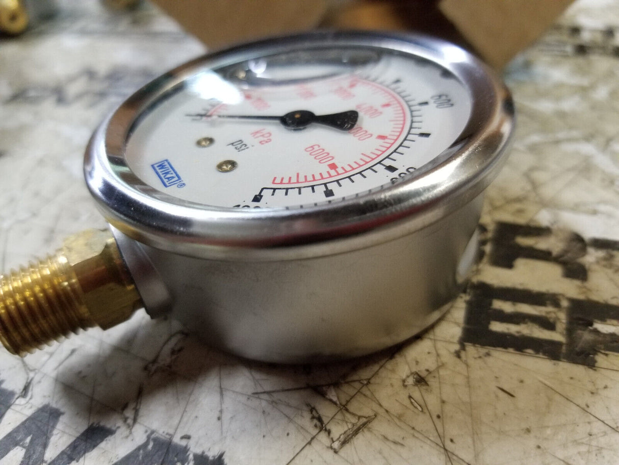 8345295 WIKA Mechanical Pressure Gauge, 2-1/2" Dial