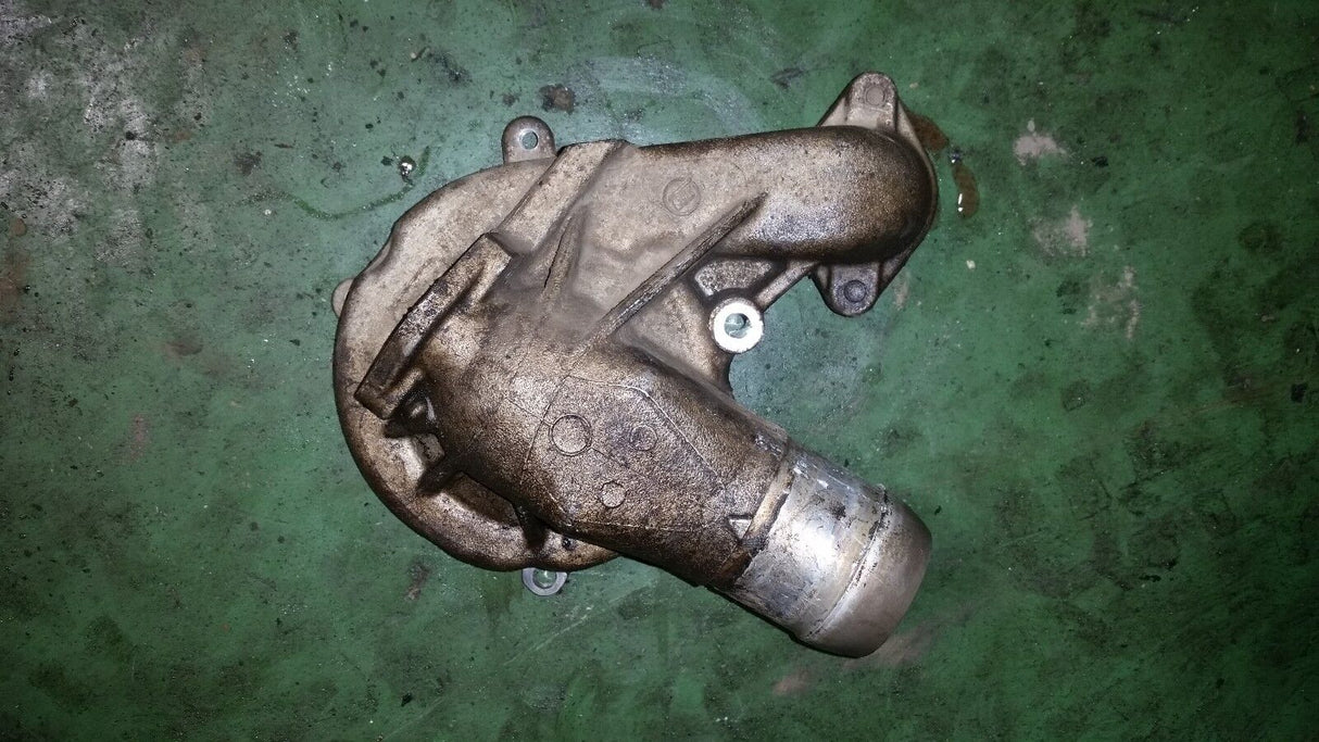 01 02 03 04 2003 GMC SIERRA 6.6 DURAMAX LB7 WATER PUMP HOUSING 97228188