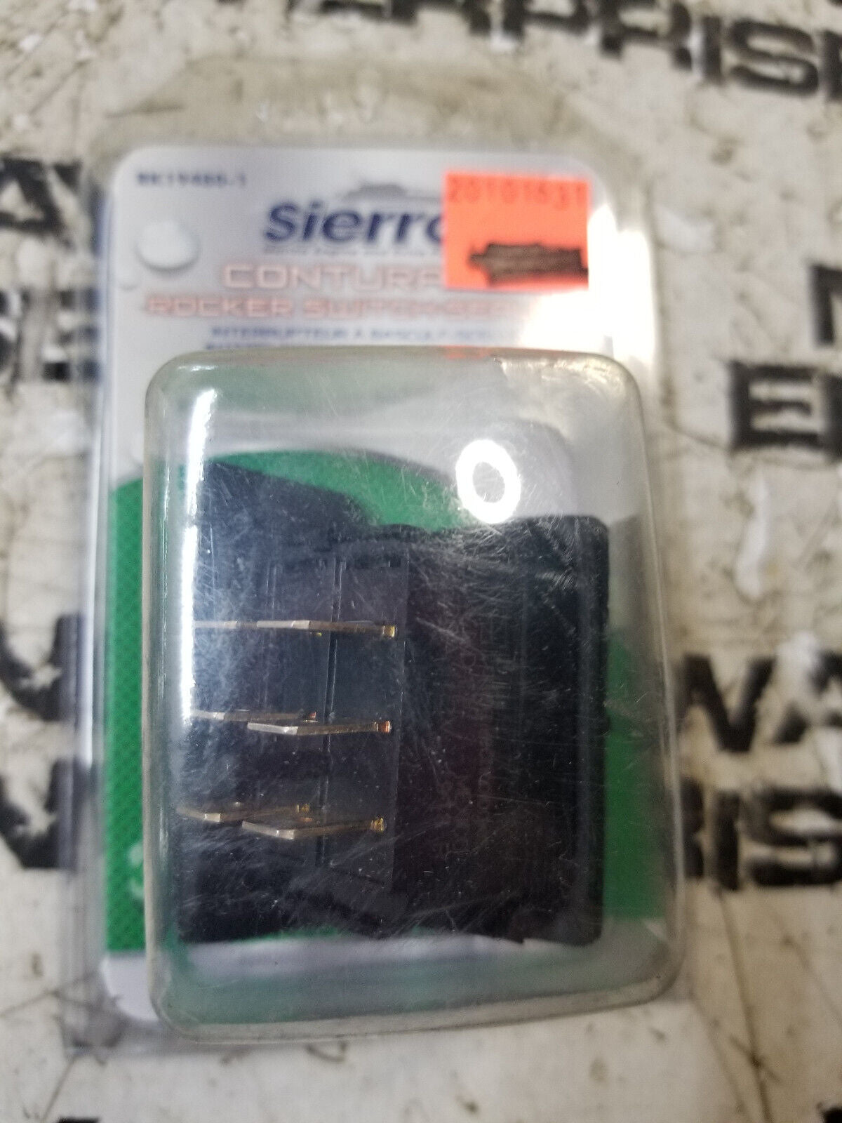 Sierra Contura II Momentary On/Off/Momentary On DPDT Rocker Switch RK19480-1