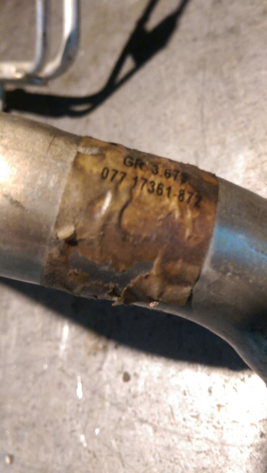 17-21 GM 12683526 Pipe Assembly, Egr Manifold Cooling Feed