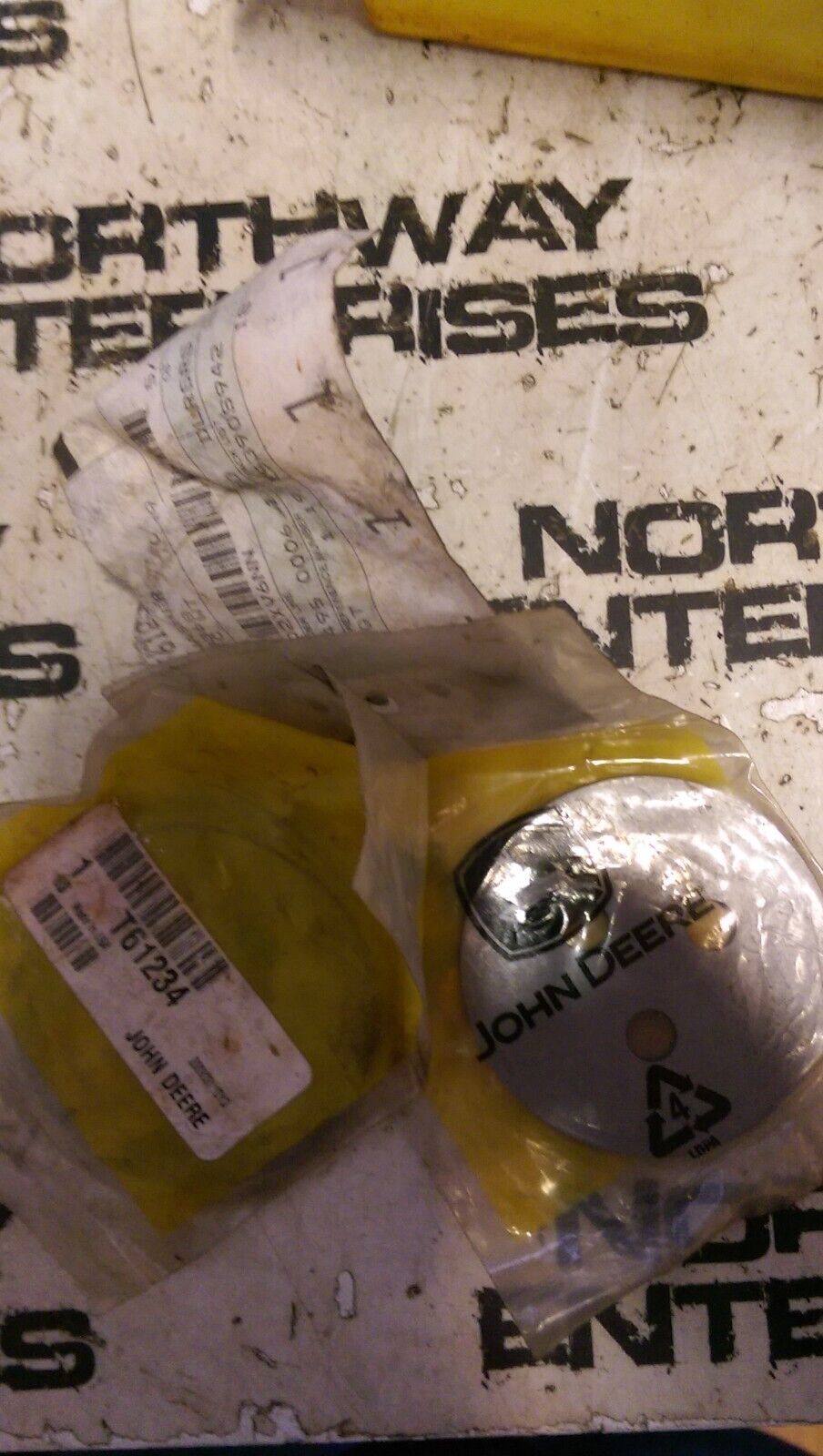 T61234 JOHN DEERE WASHER LOT OF 2PC