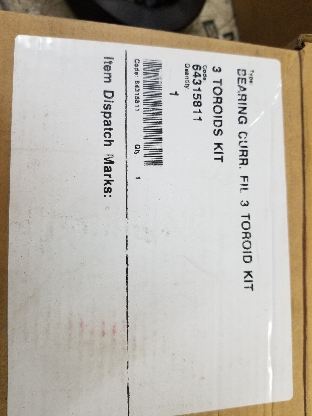 Box of 3 ABB BEARING CURRENT FILTER/ 64315811 (NEW IN BOX) 64315 81